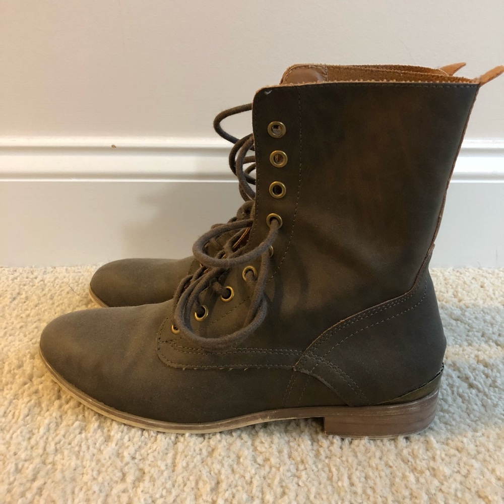 Francesca’s Combat Boots